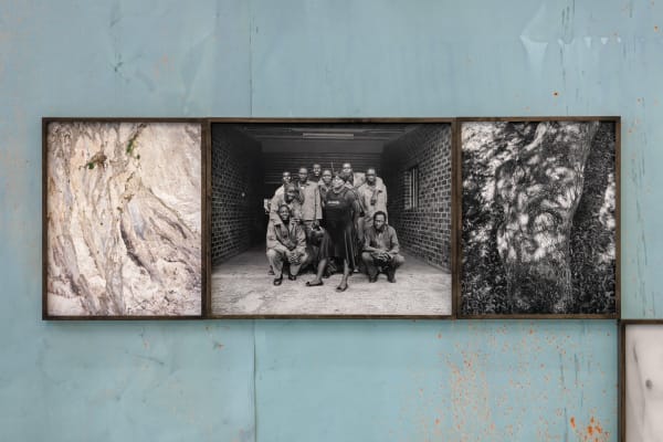 08-18 (Past Perfect), Untitled (Cave Wall/Mechanic’s Class/Tree Ring)