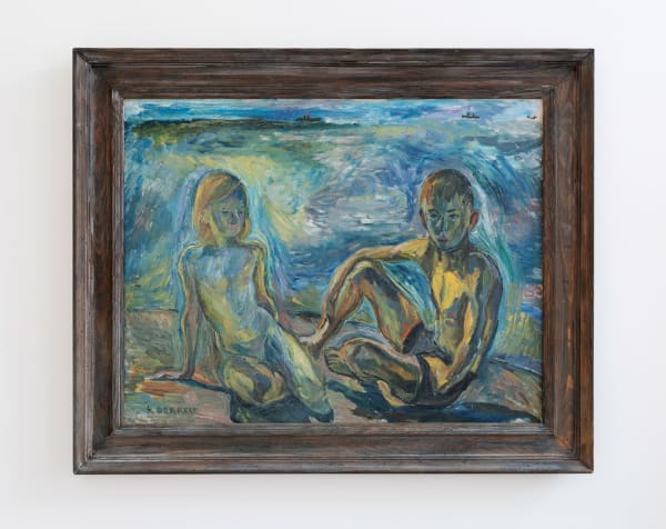 Siri Derkert, Barn på klippor (Carlo och Marguerite), 1929