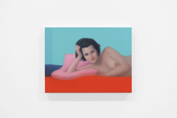 Nude after Vallotton 2, Pink Pillow