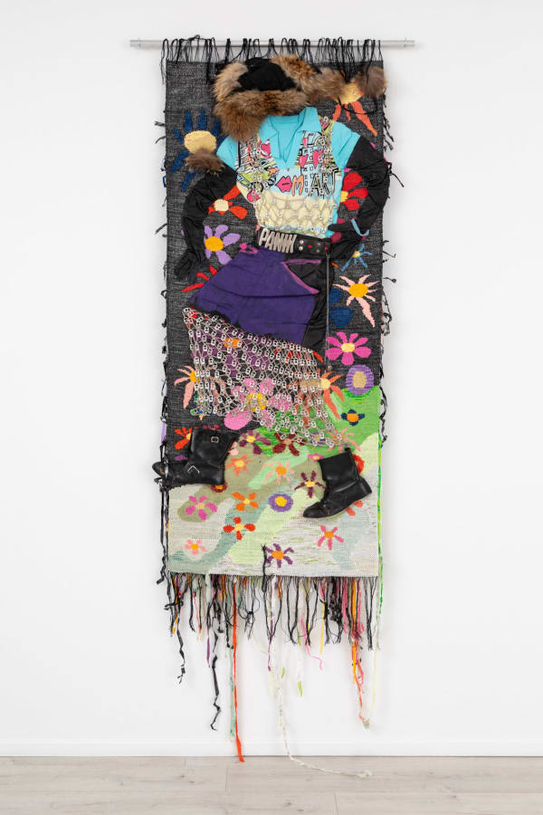 In the flower fields