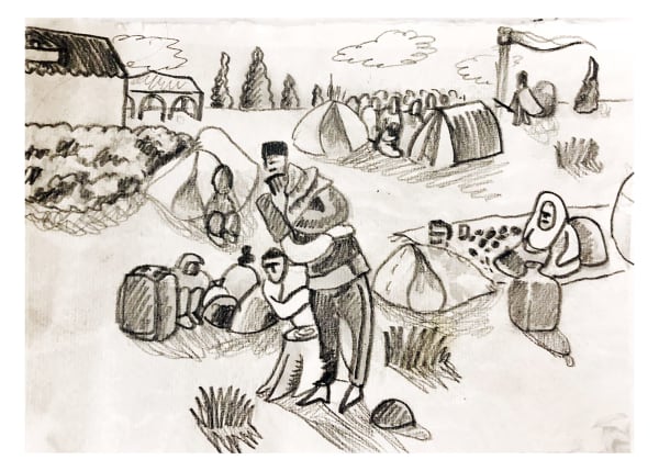 Mark Frygell, Camp for People, 2022