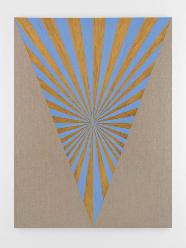 Muff, Blue, Gold, Center, Beam, No. 4