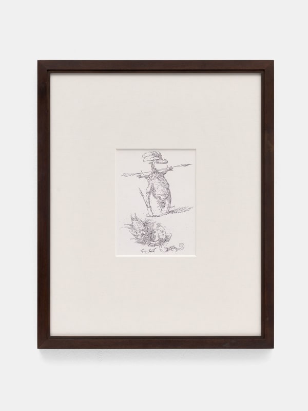 MAIN BODY Drawing V (After H. Bosch, Two Fantasy Creatures)