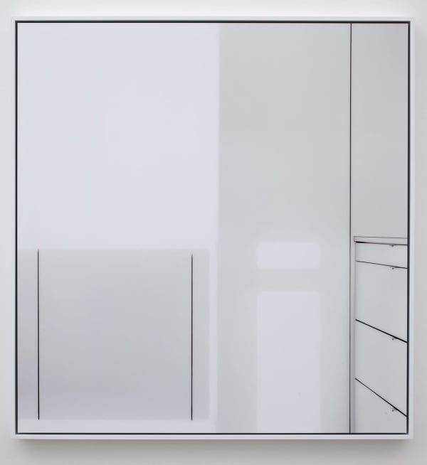 Composition #9 from: Compositions of Light on White