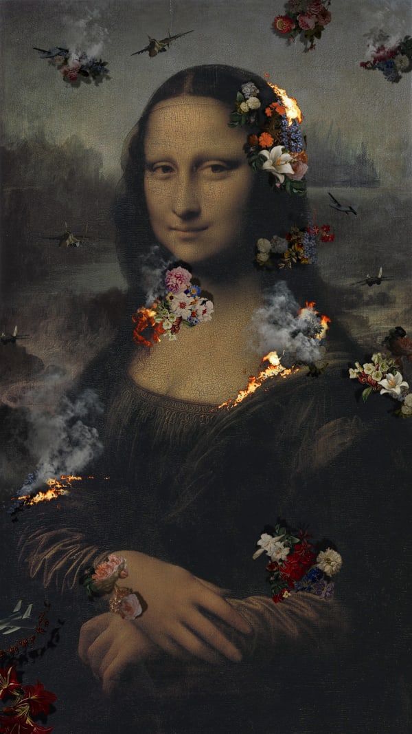 Leenam Lee, Ruins mona lisa, 2013