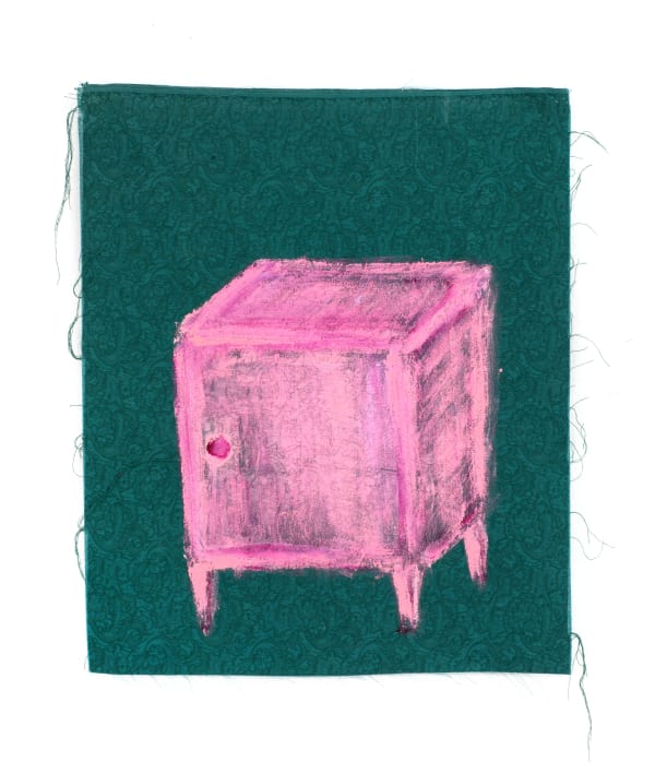 Pink nightstand | Розовая тумбочка