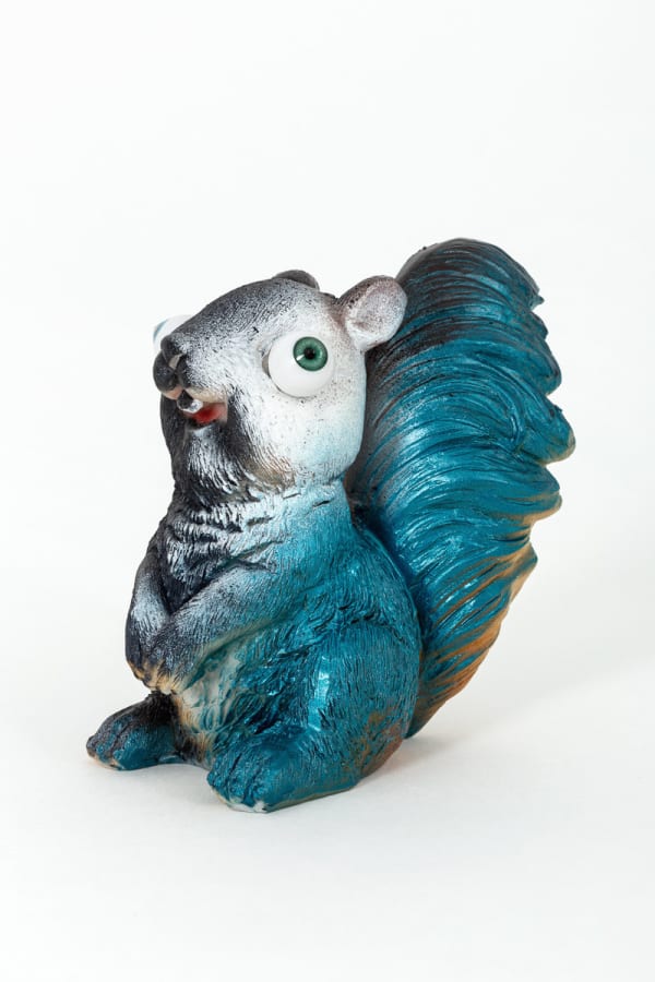 Анна Андржиевская Squirrel 1 | Белка 1, 2021 Plastic, spray | Пластик, спрей 16 х 10 х 13 cm Серия: Heavenly Wasteland | Небесная пустошь