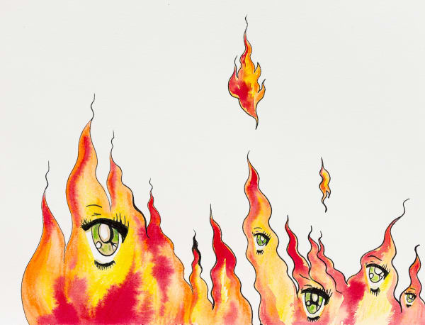 Eyes of the bonfire | Глаза костра