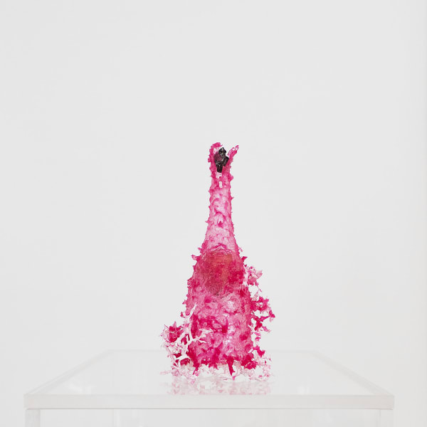 Aljoscha Object #264, 2018 Oil, acrylic, "Sikhote alin" meteorite (Russia, 12.02.1947; 3,45 g) | Масло, акрил, "Sikhote alin" метеорит (Россия, 12.02.1947; 3,45 g) 8 х 17 х 8 cm