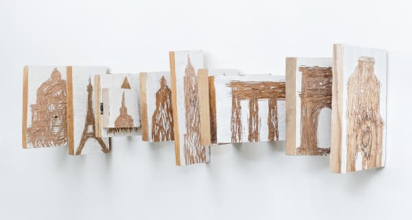 Nestor Engelke, Wooden book about architecture | Деревянная книга об архитектуре, 2018