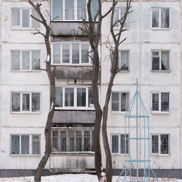 Дмитрий Марков Kostroma, 10.02.2019 | Кострома, 10.02.2019, 2019 Archival digital print | Цифровая архивная печать 50 x 50 cm 19 3/4 x 19 3/4 in Edition of 5 plus 2 artist's proofs