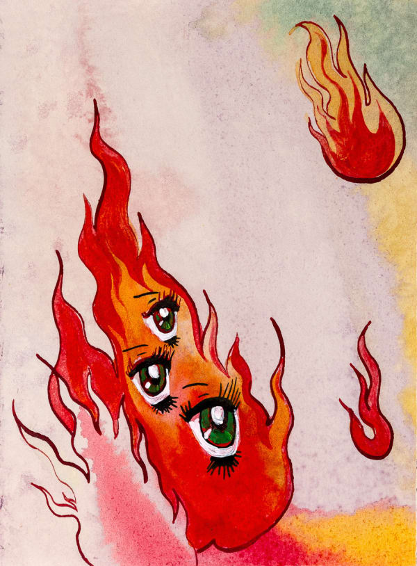 Underwater fire | Подводный огонь