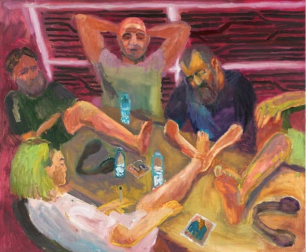 Массаж пяток