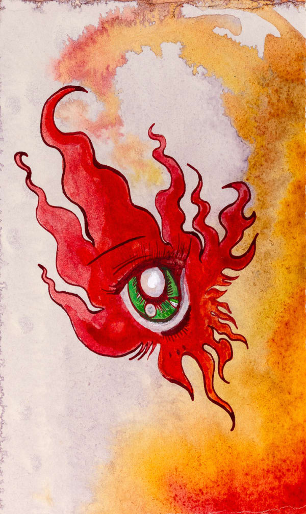 Floating fire | Плавающий огонь