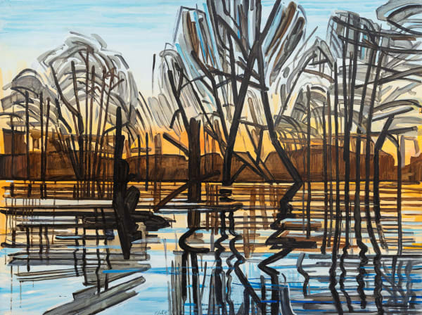 Mykolé, Flooded forest 9, 2022