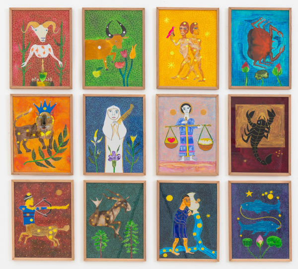 Franck LUNDANGI, Signes du Zodiaque, 2024