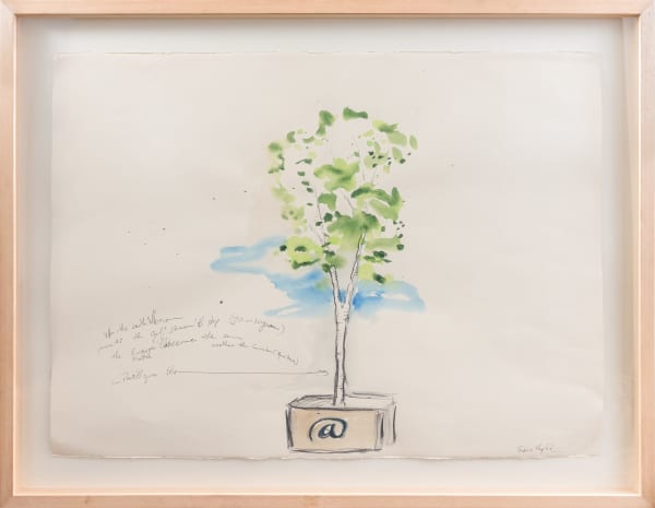 Fabrice Hybert, Sans Titre (Pot @), 1999 **