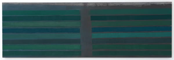 Alan Green Reversed Horizontals, 1999 oil on canvas 90 x 275 cm 35.4 x 108.3 in