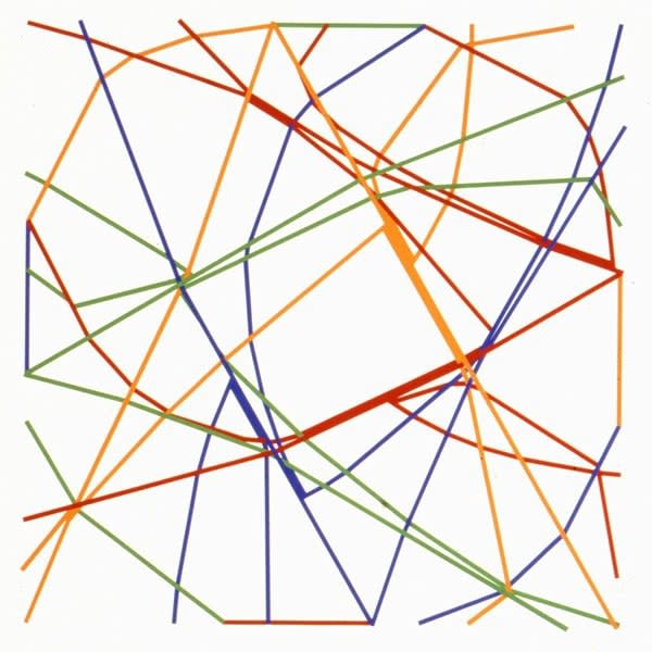 Kenneth Martin, Four History Pictures C, 1982