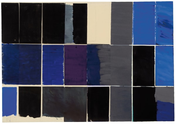 Alan Green Untitled Blocks, 1972 acrylic on canvas 213.7 x 305 cm 84.1 x 120.1 in