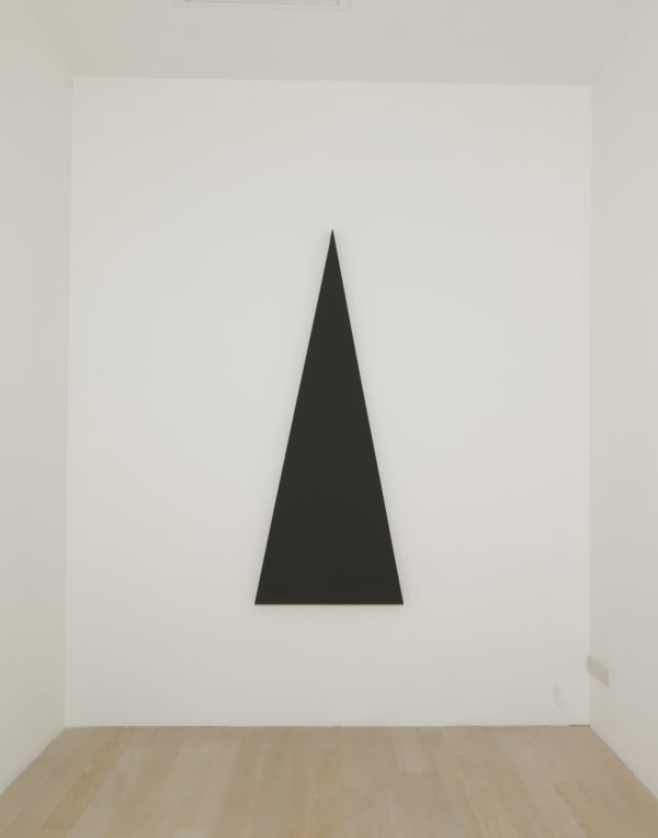 Alan Charlton, Triangle Painting, 2013