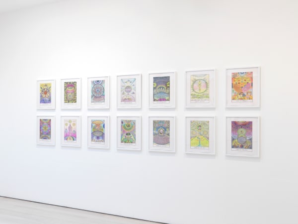 Suzanne Treister HEXEN 5.0/TAROT/Chalices, 2023-25 digital prints, 14 works, edition 1/15 42 x 29.7 cm each edition 1 of 15