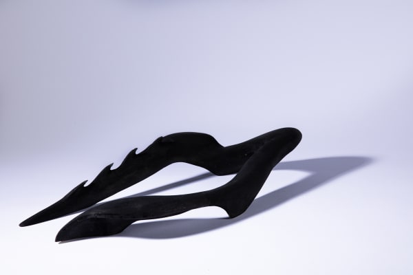 Rachel Bungey Her Bones, 2023 Poplar wood 52 x 23 x 8cm