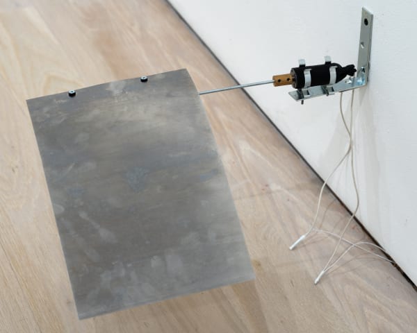 Rie Nakajima, Air Recycle (Metal Sheet), 2024