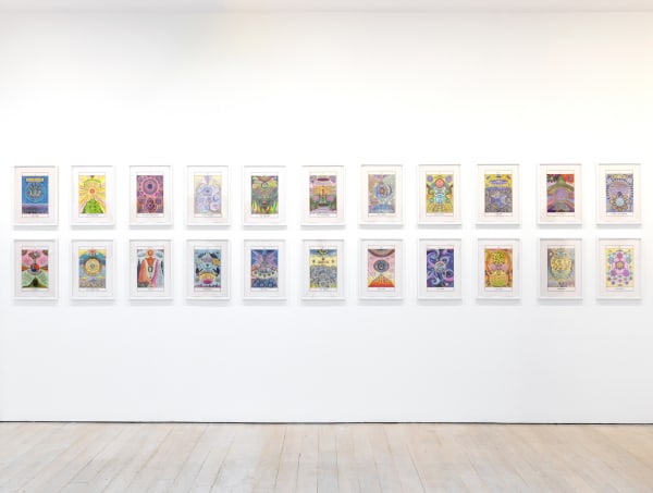 Suzanne Treister HEXEN 5.0/TAROT/Major Arcana, 2023-25 digital prints, 22 works, edition 1/15 42 x 29.7 cm each edition 1 of 15