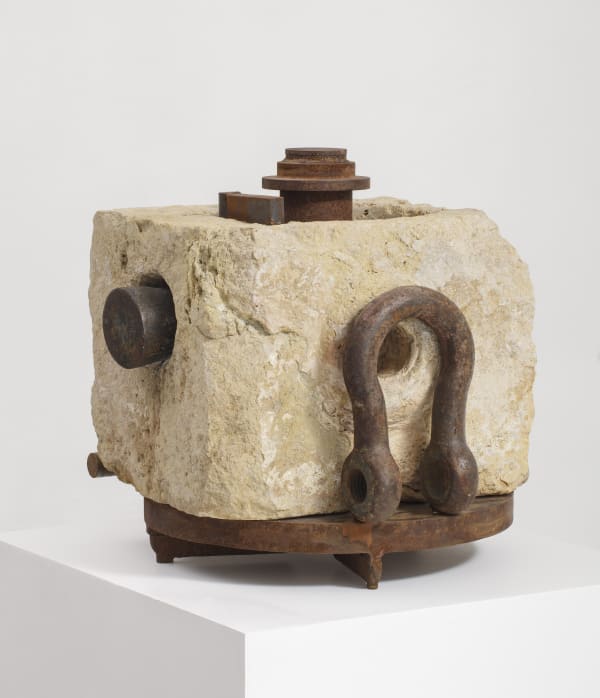Anthony Caro Engulfed, 2013 Stoneware and steel 46 x 50 x 44 cm