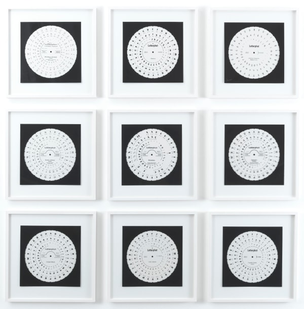 Philipp Goldbach, Phototype (Diatype) 1-9, 2011