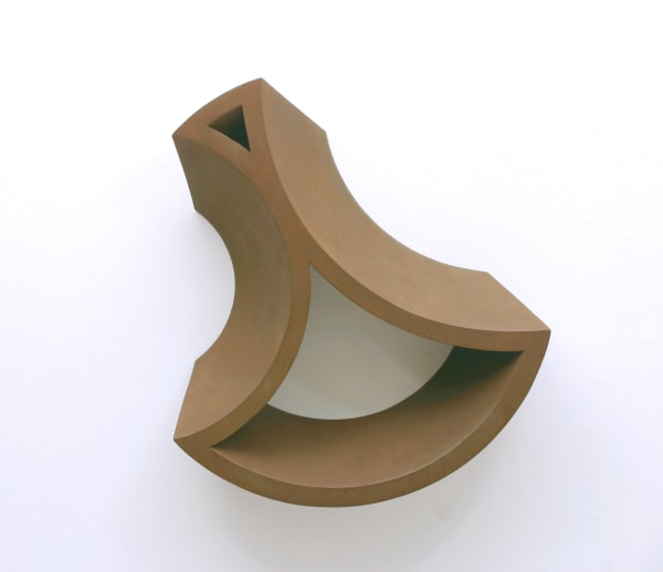 Nigel Hall Cove, 2005 Corten steel 67 x 59 x 13.5 cm