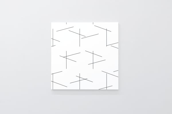 François Morellet, 3D concertant 15º, 90º, 20º, 2014