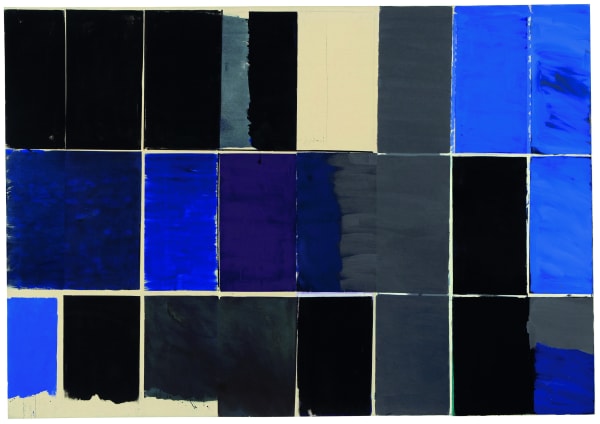 Alan Green Untitled Blocks, 1972 acrylic on canvas 213.7 x 305 cm