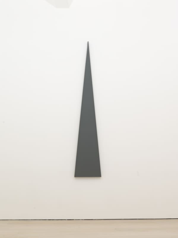 Alan Charlton, Triangle Painting, 2013