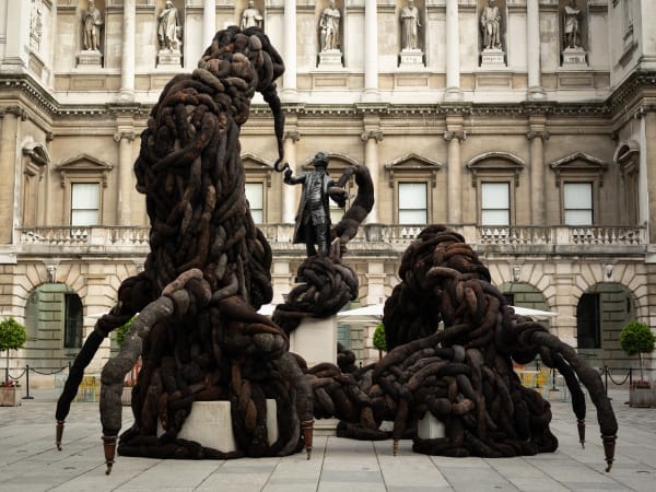 Nicola Turner, The Meddling Fiend. Royal Academy Courtyard, London, 2024