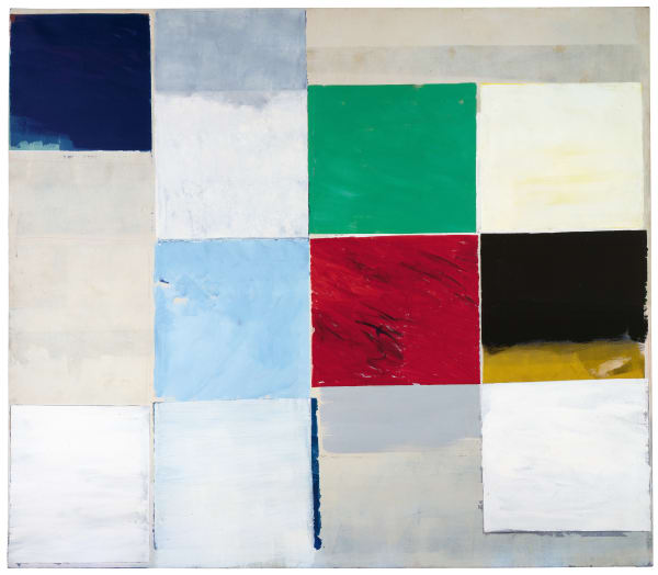 Alan Green Happy Christmas, 1972 acrylic on canvas 213.5 x 244 cm