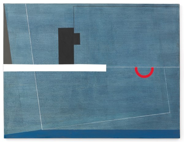 Tamás Konok Mesures, 1987 acrylic on canvas 98 x 116 cm