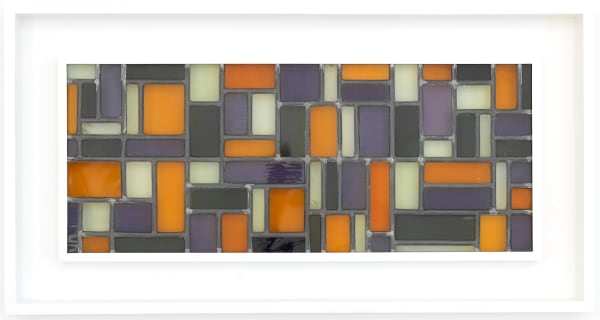 Theo Van Doesburg Stained-Glass Composition VIII, 1918-1919 stained glass 34 x 80.5 cm 13 ½ x 31 ¾ in