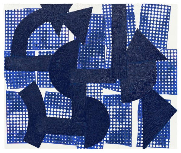 Yves Zurstrassen, Indigo, 2022