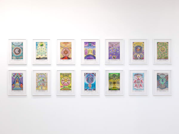 Suzanne Treister, HEXEN 5.0/TAROT/Pentacles, 2023-25