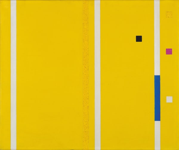 Friedrich Vordemberge-Gildewart Composition No. 194, 1953 oil on canvas 50 x 60 cm