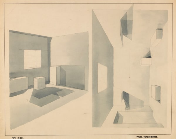 Friedrich Vordemberge-Gildewart, Untitled (S17), 20-May 1920