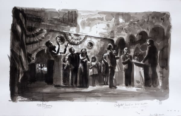 David Claerbout, Confetti Ghost Series (Based on Dust Simulation), 2019