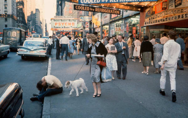 Ed van der Elsken, 42nd street NY, 1960