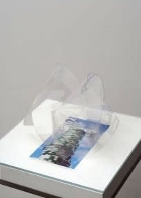 Armando Andrade Tudela, Untitled #6 (transparent film and magazine cut), 2007-2008