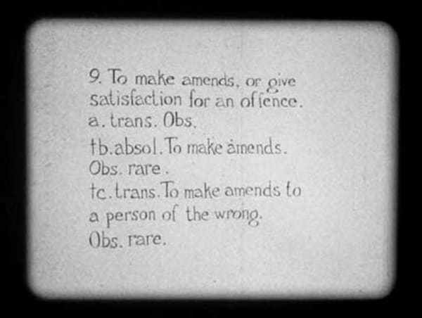 Jenny Perlin, Amend, 2005