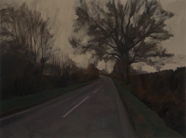 George Shaw, Study for The Painter on the Road II, 2015