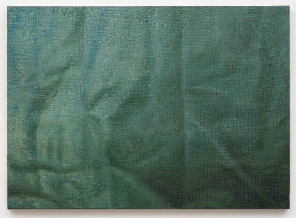 Jonathan Wateridge, Tarpaulin (Study for Cover), 2014