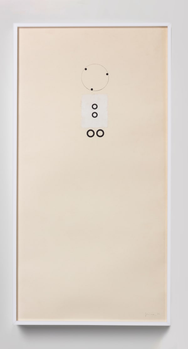 Mira Schendel, Sem título, da série Toquinhos [Untitled, from the Little Stubs series], 1972